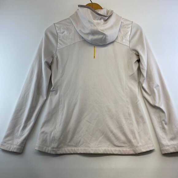 Lole Women's White Zip Front Hooded Long Sleeve Athletic Jacket Size M - Picture 15 of 16